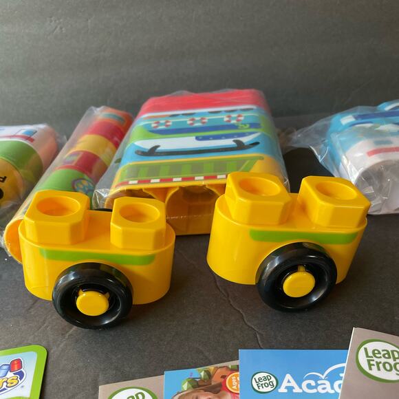 Leap Frog Leap Builders Soar & Zoom Vehicles Set Complete No Box - Picture 4 of 5